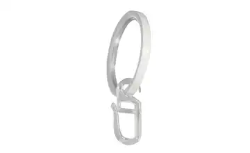 buchheister Flachringe 10er-Set 4 cm 0,4 cm Weiß