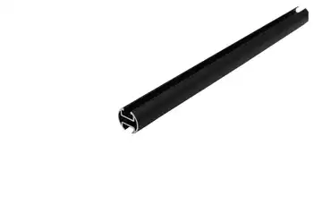 buchheister Gardinenstange Profil 240 cm Schwarz