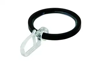 buchheister Flachringe 10er-Set 0,4 cm 4 cm Schwarz