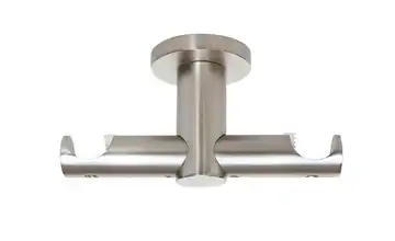 buchheister Deckenträger urban 2-Lauf 6,4 cm 13,8 cm edelstahlfarben