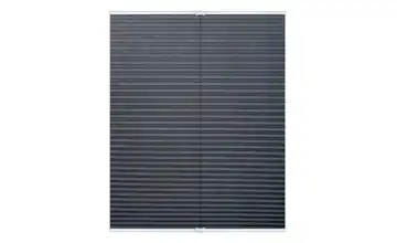 Lichtblick Plissee Klemmfix, verspannt Grau 85 cm 130 cm