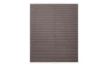 Lichtblick Plissee Klemmfix, verspannt Taupe 65 cm 130 cm