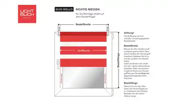 Lichtblick Klemmfixrollo Dunkelbraun 70 cm 220 cm