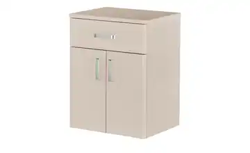 Bad-Unterschrank kaschmirfarben, matt 50 cm
