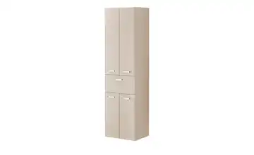Hochschrank kaschmirfarben, matt 50 cm