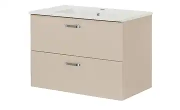 Waschtischunterschrank kaschmirfarben, matt