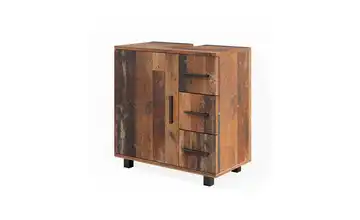 Waschbeckenunterschrank Eiche Artisan