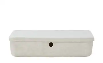 Aufbewahrungsbox mit Deckel Beige