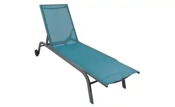 Liegestuhl Blau Blau