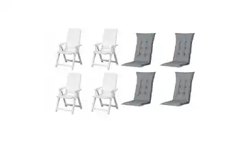 Siena Garden Gartensessel 8er-Set  Tampa