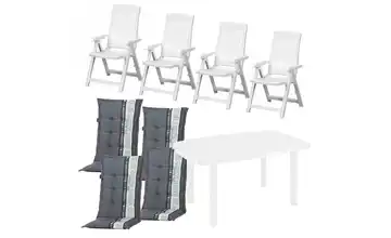 Siena Garden Gartenmöbel 9er-Set  Tampa