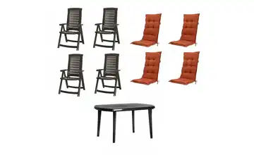 Siena Garden Gartenmöbel 9er-Set  Aruba