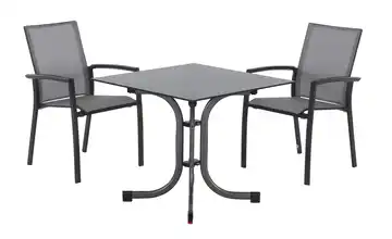 Siena Garden Gartenmöbel 3er-Set  Velia