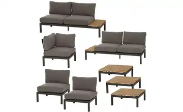 Siena Garden Gartenmöbel 8er-Set  Alvida