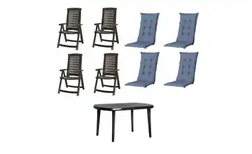 Siena Garden Gartenmöbel 9er-Set  Aruba