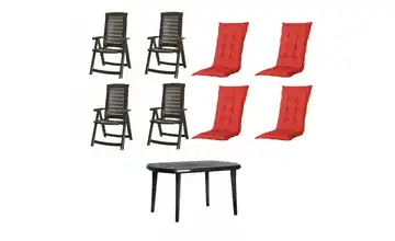 Siena Garden Gartenmöbel 9er-Set  Aruba