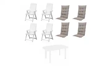 Siena Garden Gartenmöbel 9er-Set  Tampa