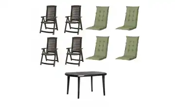 Siena Garden Gartenmöbel 9er-Set  Aruba