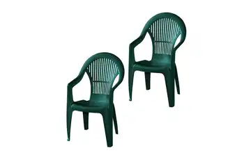 Siena Garden Stapelsessel 2er-Set Grün