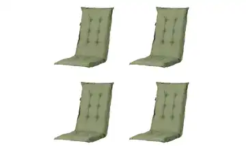 Auflage hoch 4er-Set Grün 6 cm