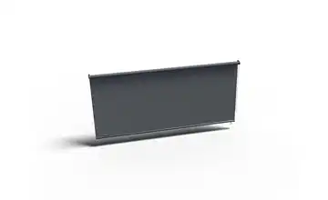 Siena Garden Rollo Bezug aus HDPE, 285g/m² in grau, inkl. Montagematerial Grau 296 cm