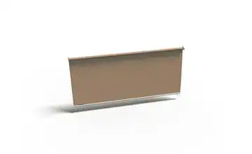 Siena Garden Rollo Bezug aus HDPE, 285g/m² in sand, inkl. Montagematerial Natur 198 cm