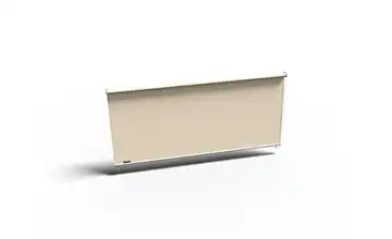 Siena Garden Rollo Coolfit Bezug aus HDPE, 285g/m² in altweiß, inkl. Montagematerial Weiß 248 cm