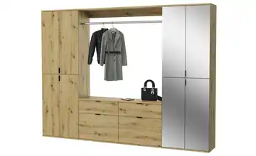 Garderoben-Set Asteiche (Nachbildung)