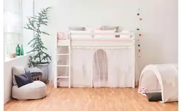 Hoppekids Vorhang Mittelhochbett 90x200  