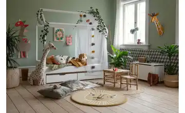 Hoppekids Hausbett-Vorhang 70x160 cm  