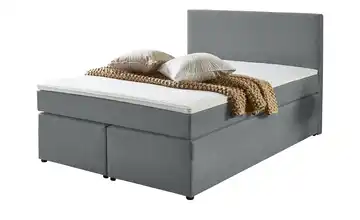 Boxspringbett 140 cm Grau