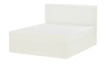 Boxi Boxspringbett Boxi Classic Creme 180 cm Cordstoff H2 & H5 Kaltschaumkern