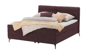 pop Boxspringbett Basic H4 Beere 140 cm