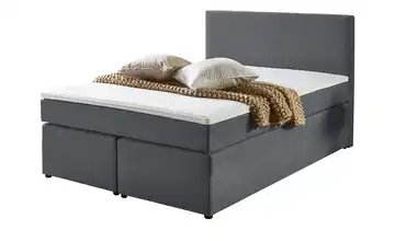 Boxspringbett 180 cm Anthrazit