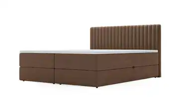 Boxbett mit Stauraum Braun 140 cm