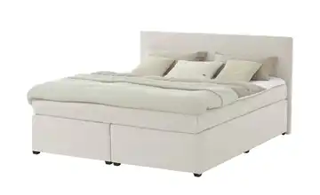 Boxspringbett mit Matratze und Topper, H3 Creme H3 180 cm