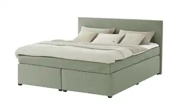 Boxspringbett mit Matratze und Topper, H3 Grün H3 180 cm