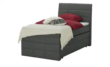 Boxspringbett mit Bettkasten und Topper
