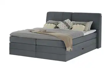 Twist Boxspringbett mit Bettkasten Anthrazit 160 cm
