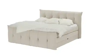Twist Boxspringbett mit Bettkasten Sofia 160 cm Beige