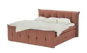 Twist Boxspringbett mit Bettkasten Sofia Kupferfarben 180 cm