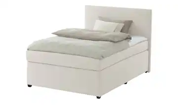 Boxspringbett mit Matratze und Topper, H3 Creme H3 90 cm