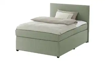 Boxspringbett mit Matratze und Topper, H3 Grün H3 90 cm