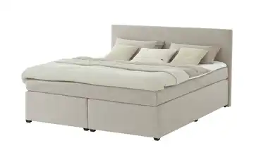 Boxspringbett mit Matratze und Topper, H3 Beige H3 160 cm