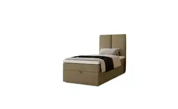 Boxbett mit Stauraum 203 cm 80x200 cm Braun