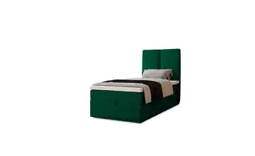 Boxbett mit Stauraum 203 cm 80x200 cm Grün