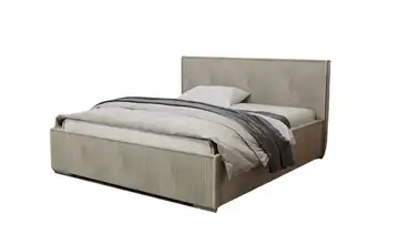 Polsterbett 158 cm 140x200 cm Beige