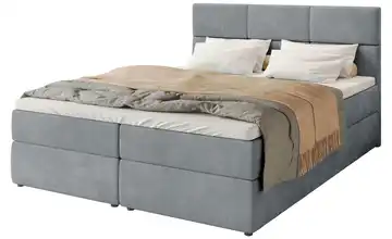 Boxbett Boston 140x200 cm Dunkelgrau