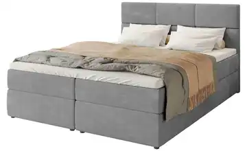 Boxbett Boston 140x200 cm Grau