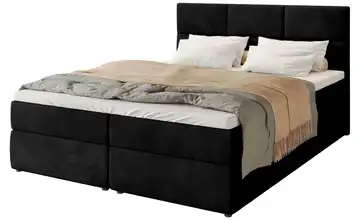 Boxbett Boston 140x200 cm Schwarz